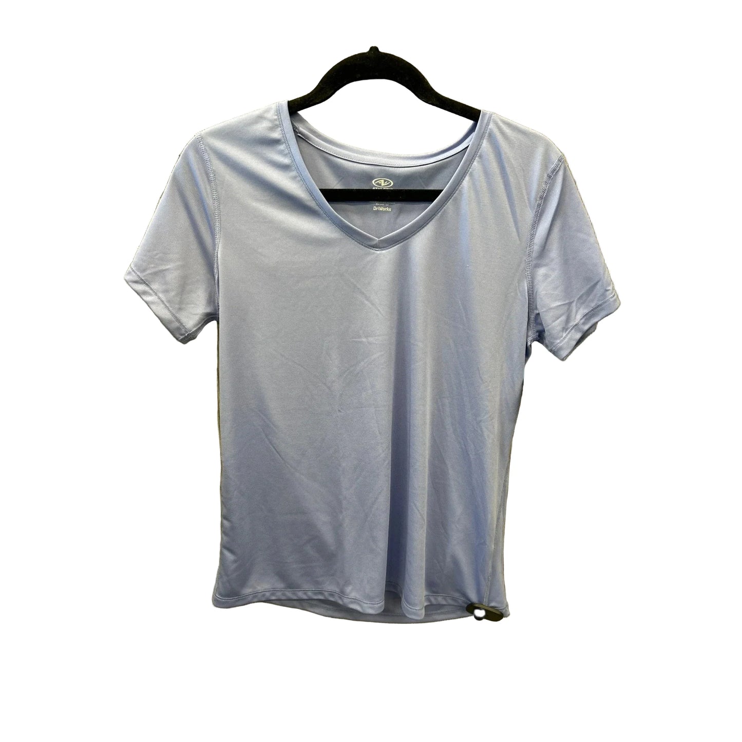 Athletic Top Short Sleeve By Athletic Works In Purple, Size: S