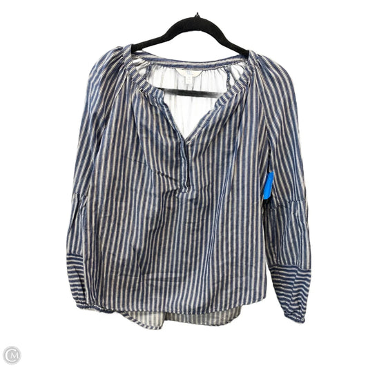 Top Long Sleeve By Time And Tru In Blue, Size: M