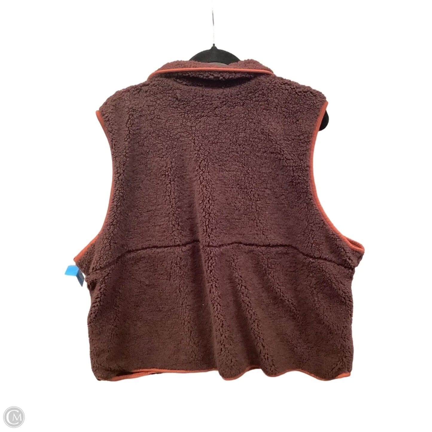 Vest Fleece By Maurices In Maroon, Size: 3x
