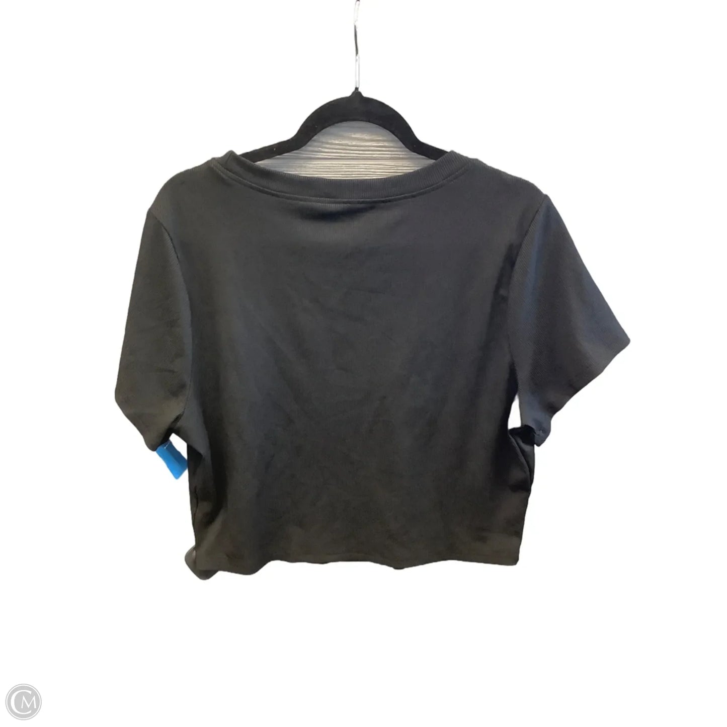 Top Short Sleeve By Shein In Black, Size: 3x