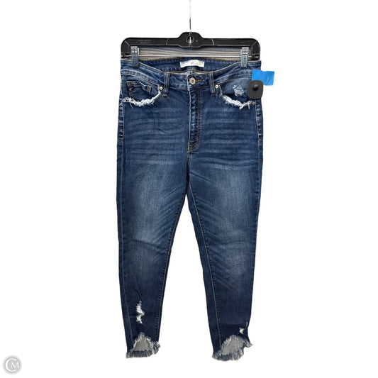 Jeans Skinny By Kancan In Blue Denim, Size: 6