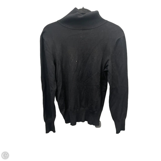 Top Long Sleeve By Time And Tru In Black, Size: M
