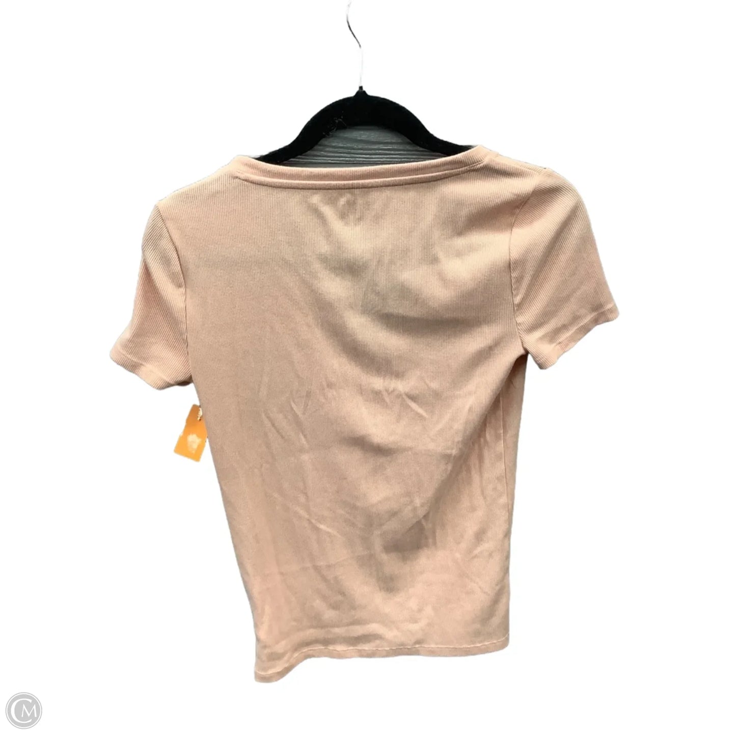 Top Short Sleeve By Gap In Peach, Size: S
