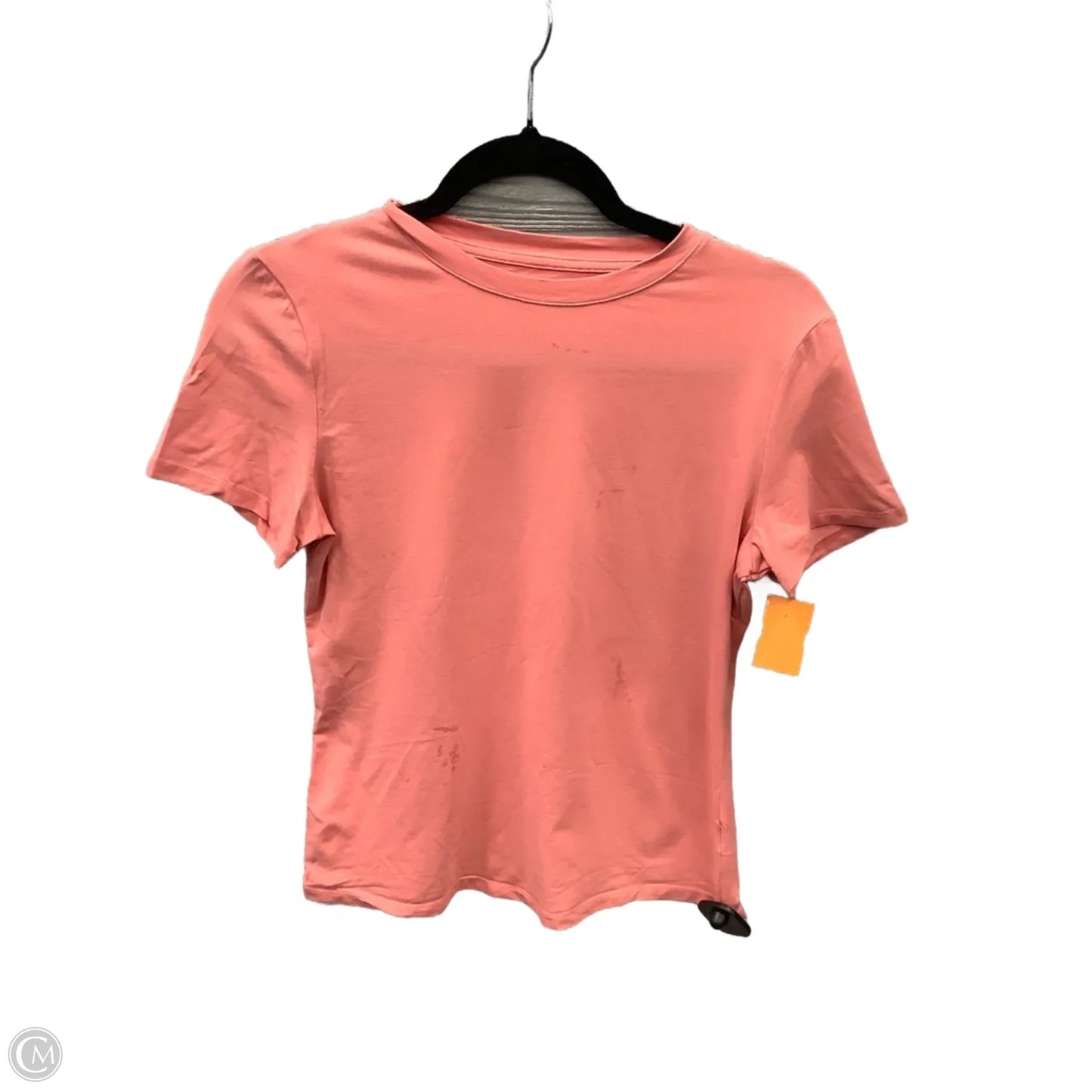 Top Short Sleeve By A New Day In Peach, Size: Xs