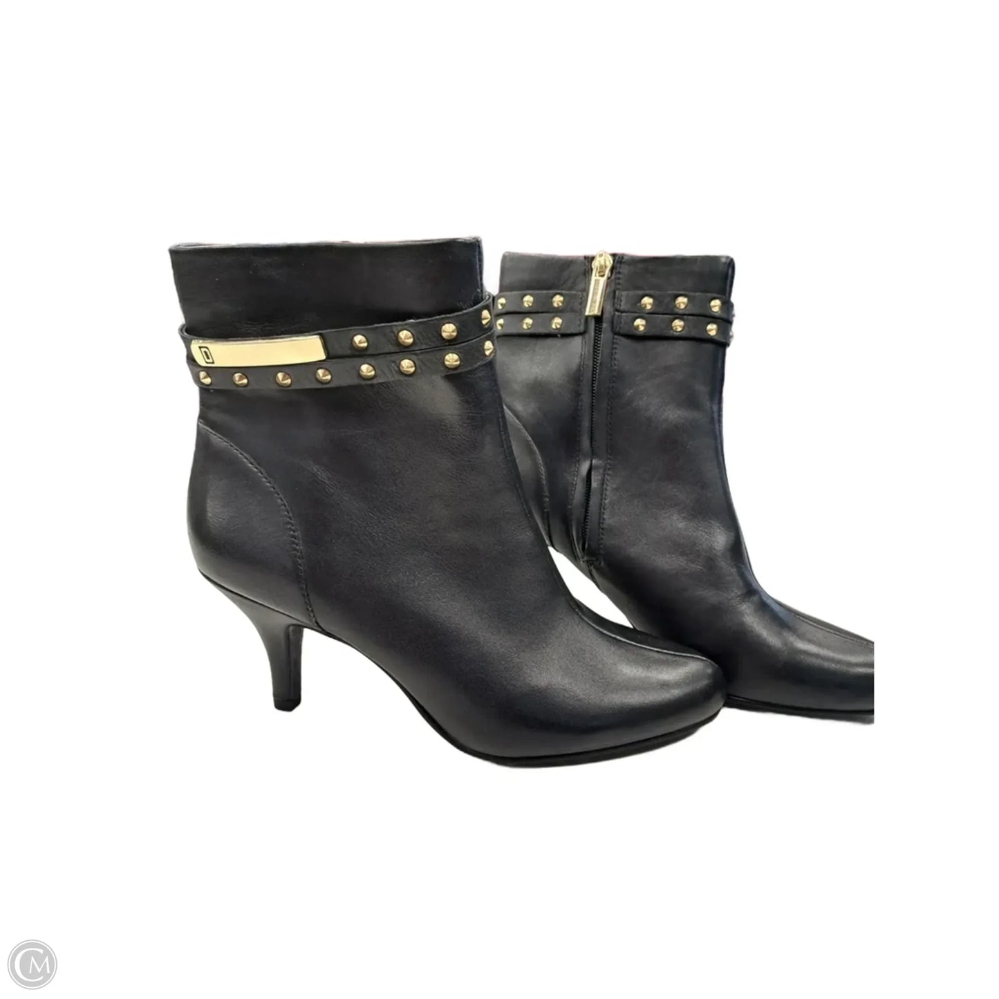 Boots Ankle Heels By Marc Fisher In Black, Size: 7.5