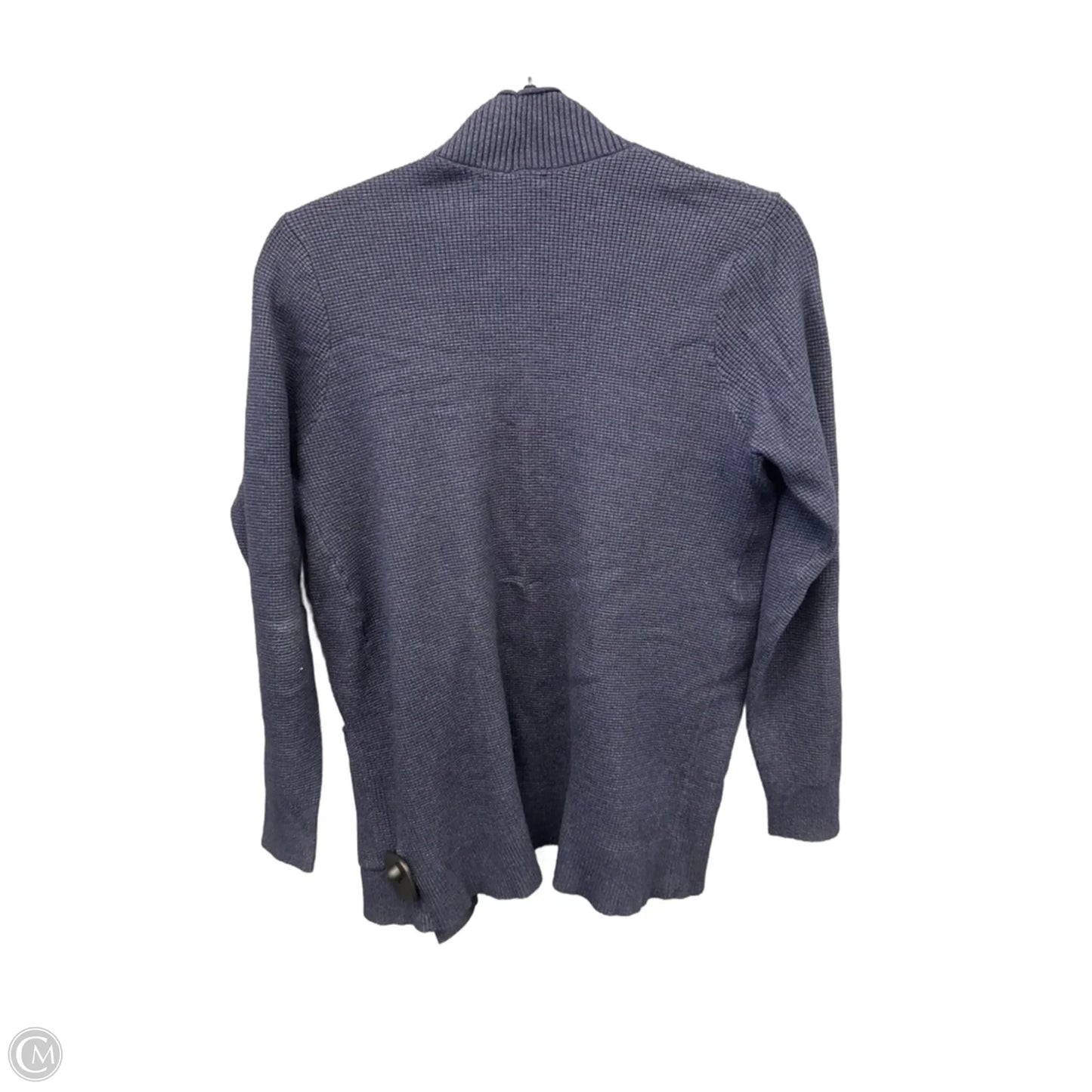 Sweater Cardigan By Pink Lily In Blue, Size: L