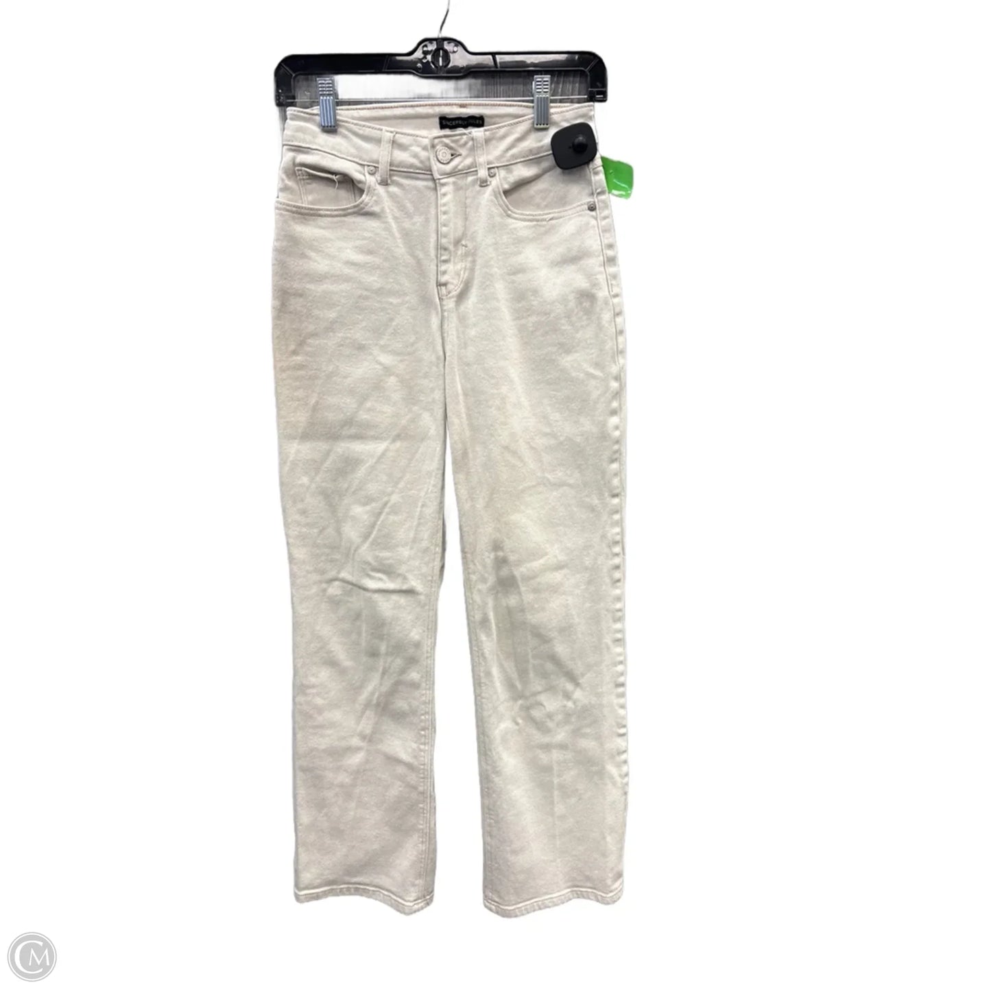 Jeans Straight By Sincerely Jules In Cream, Size: 2