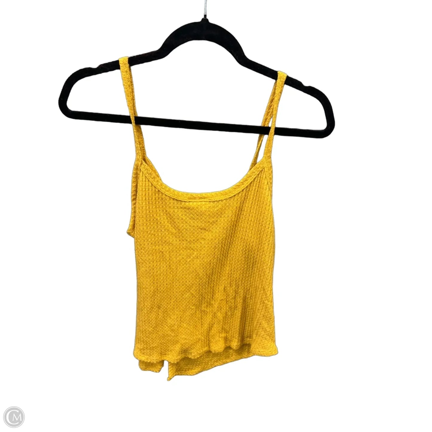 Top Sleeveless By Clothes Mentor In Yellow, Size: L