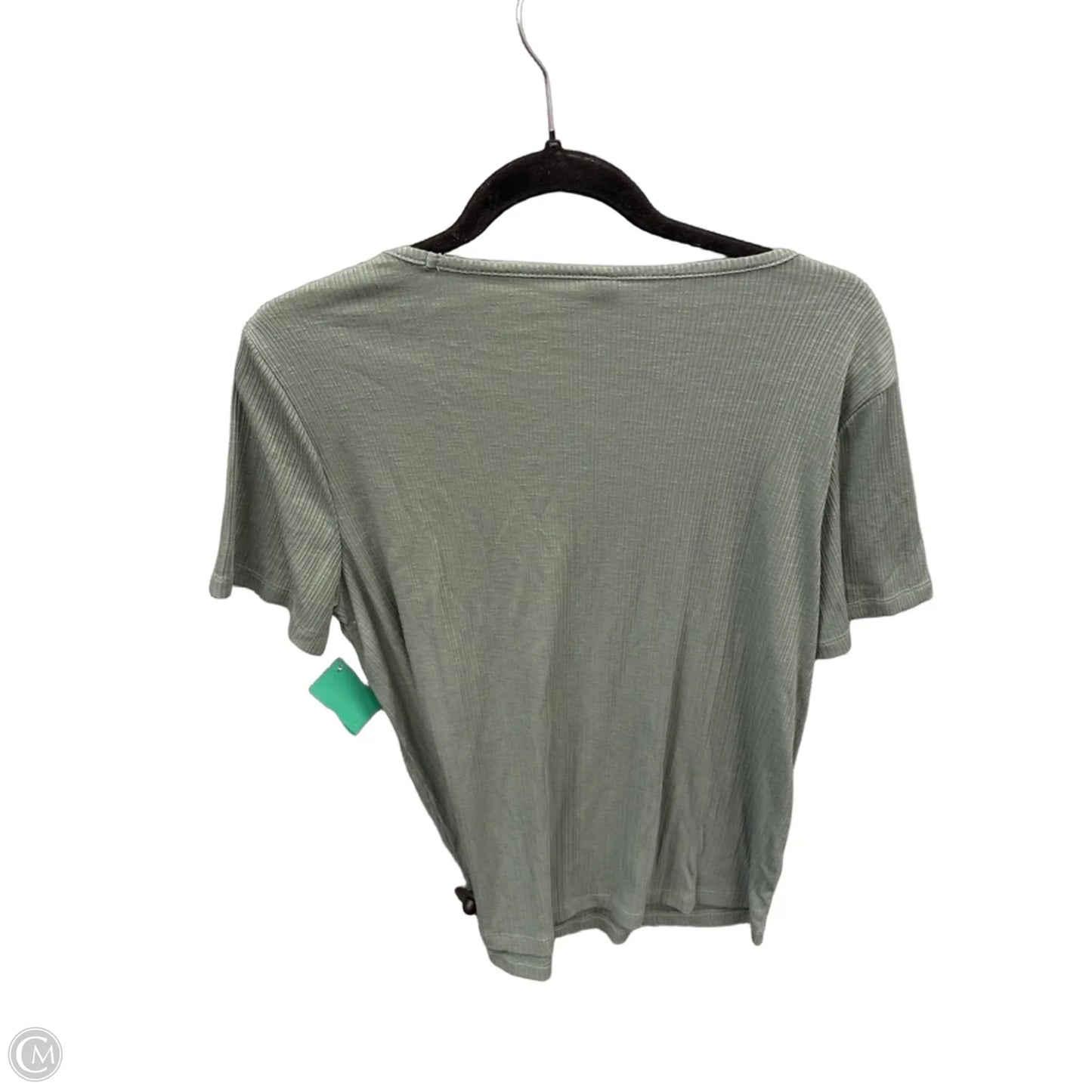 Top Short Sleeve By Old Navy In Green, Size: M