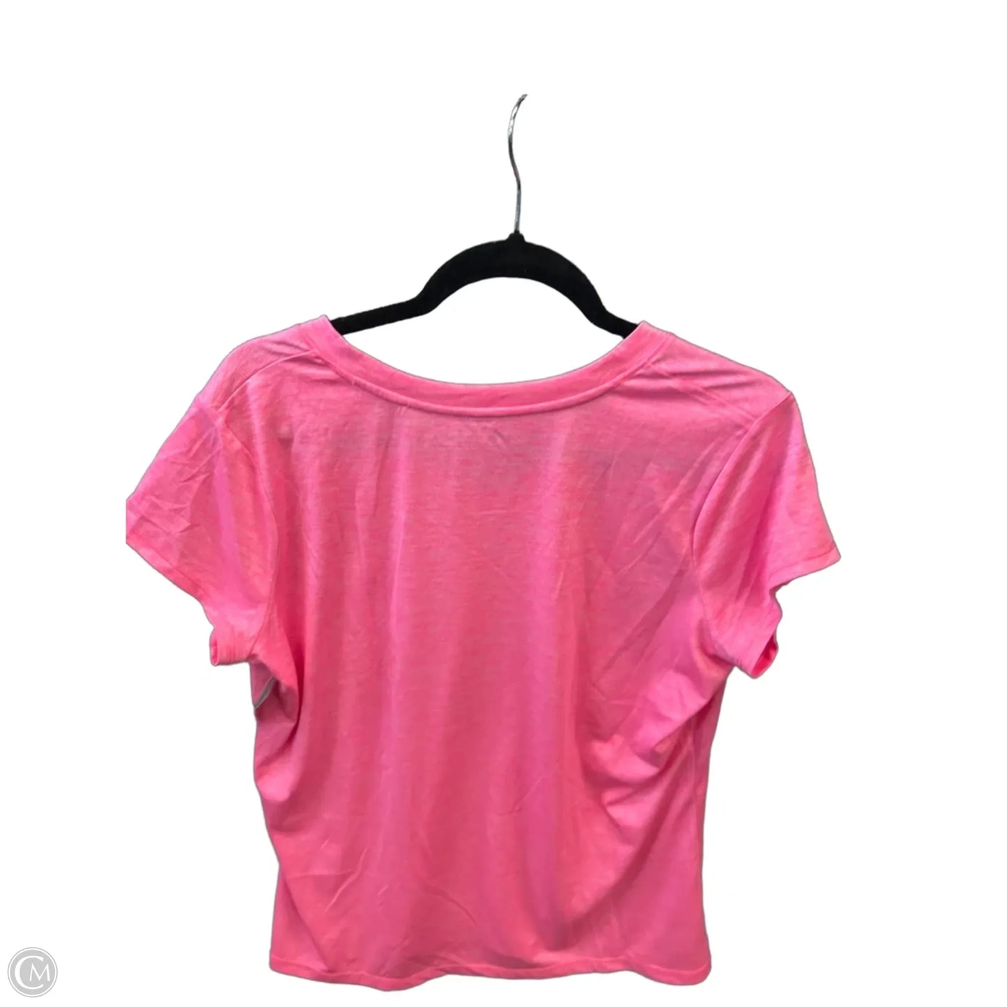 Athletic Top Short Sleeve By Xersion In Pink, Size: Xl