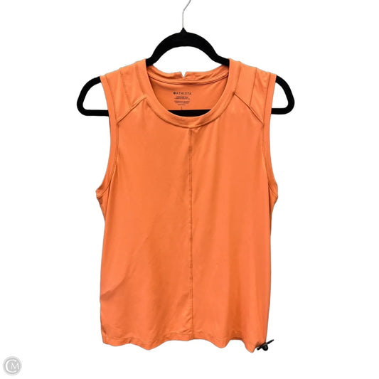 Athletic Tank Top By Athleta In Orange, Size: L
