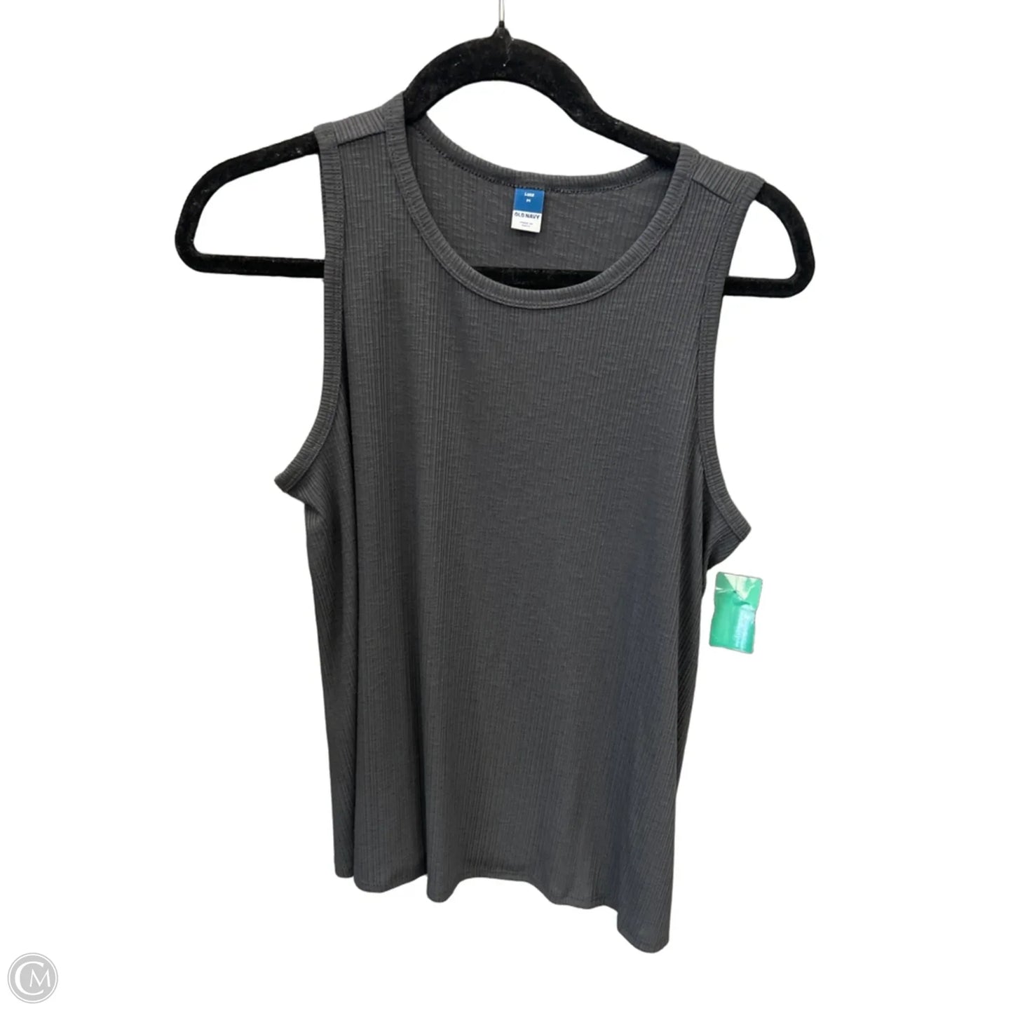 Top Sleeveless By Old Navy In Grey, Size: M