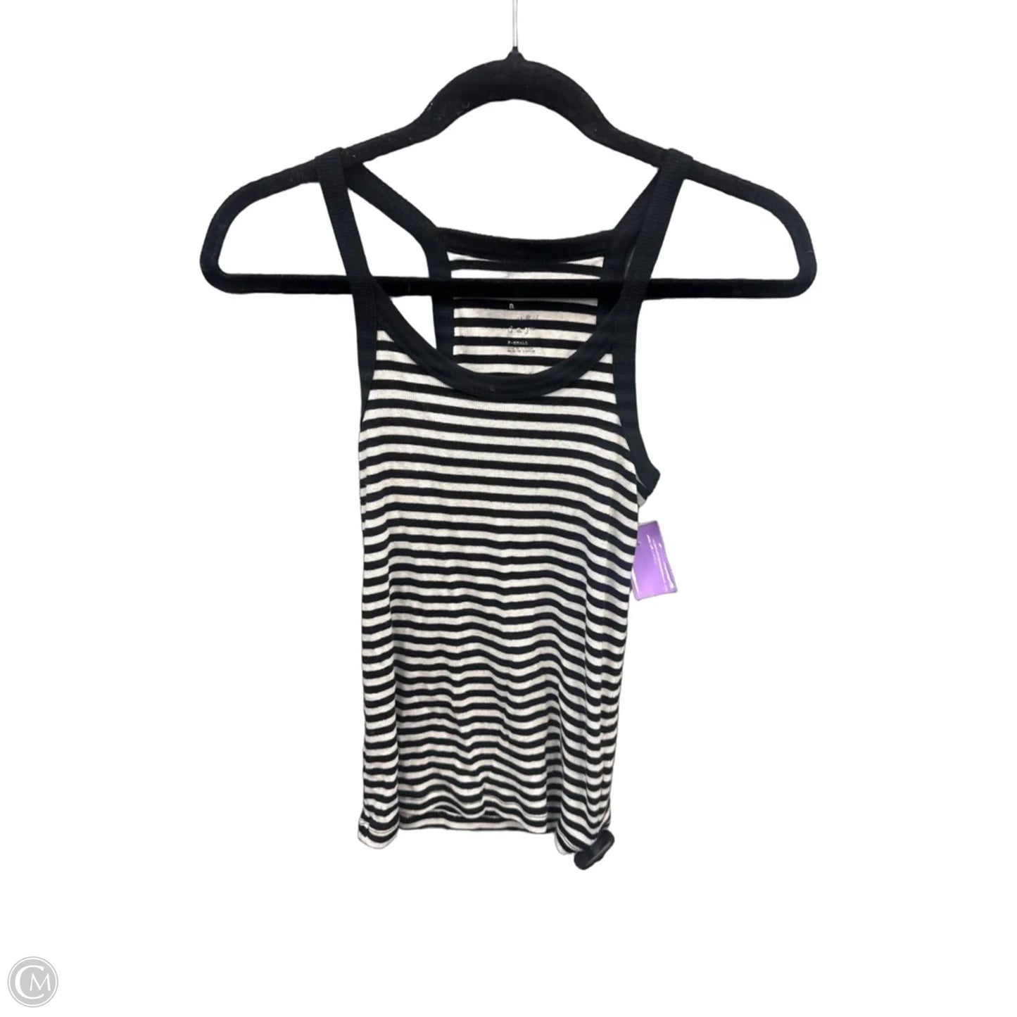 Top Sleeveless By A New Day In Striped Pattern, Size: Xs