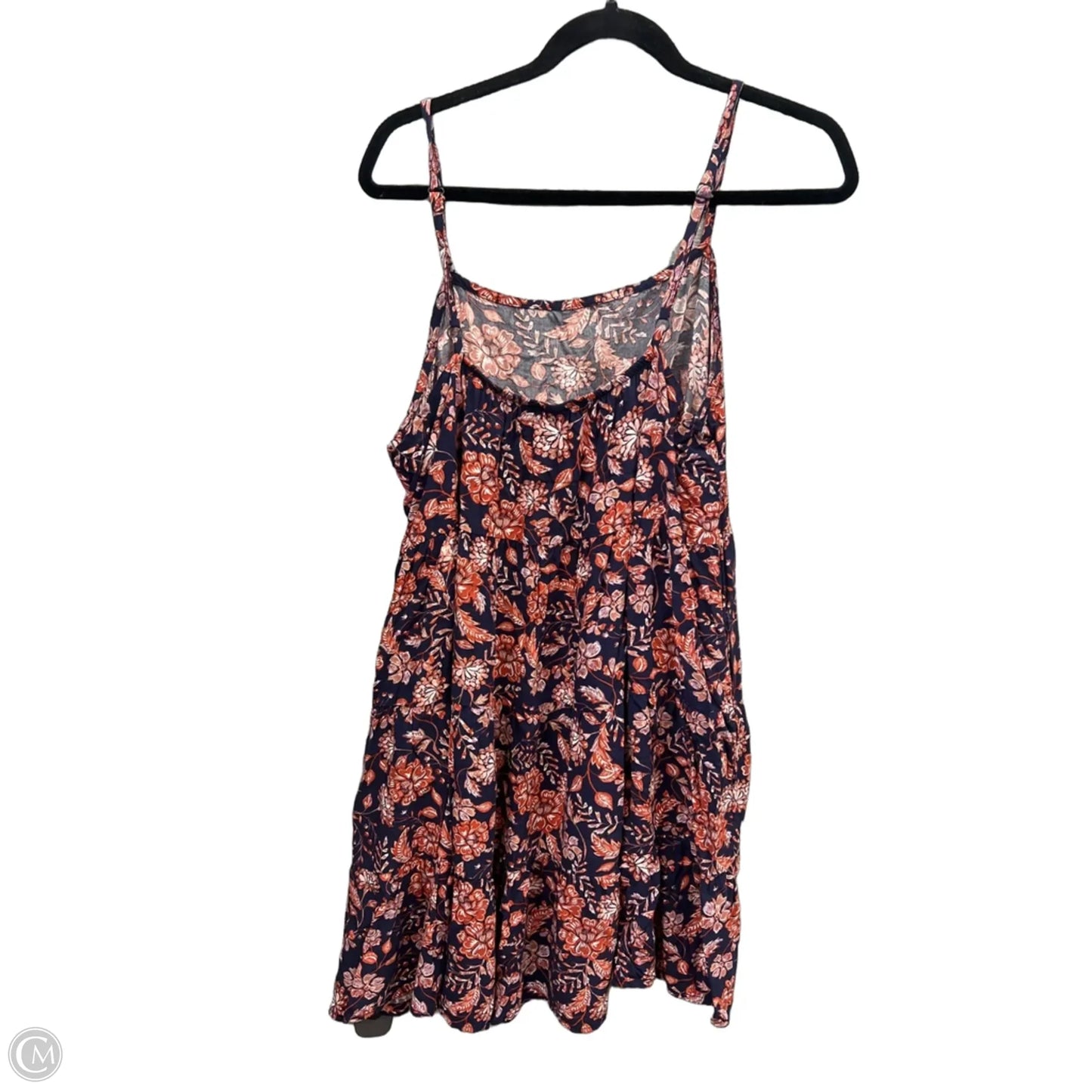 Dress Casual Short By Old Navy In Floral Print, Size: Xl
