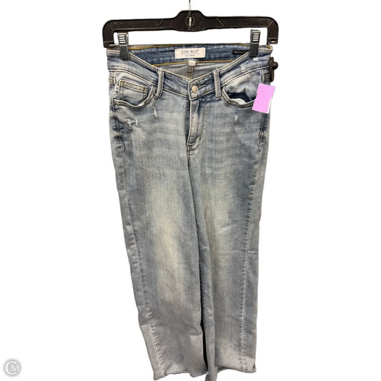 Jeans Straight By Judy Blue In Blue Denim, Size: 2
