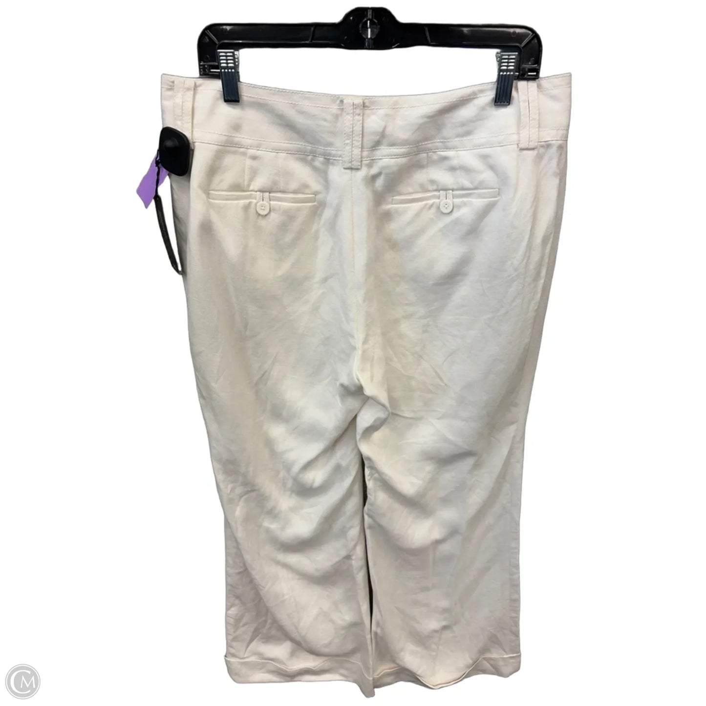 Pants Dress By Banana Republic In Cream, Size: 12