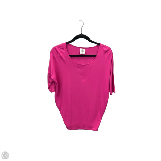 Tunic Short Sleeve By Agnes & Dora In Pink, Size: Xxs