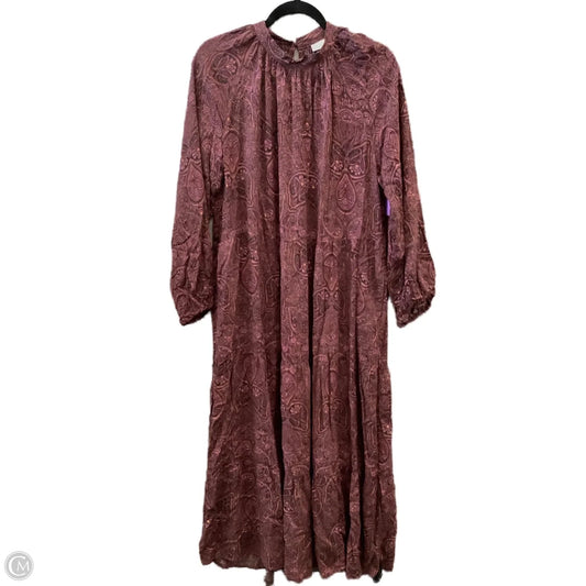 Dress Casual Maxi By A New Day In Floral Print, Size: Xl