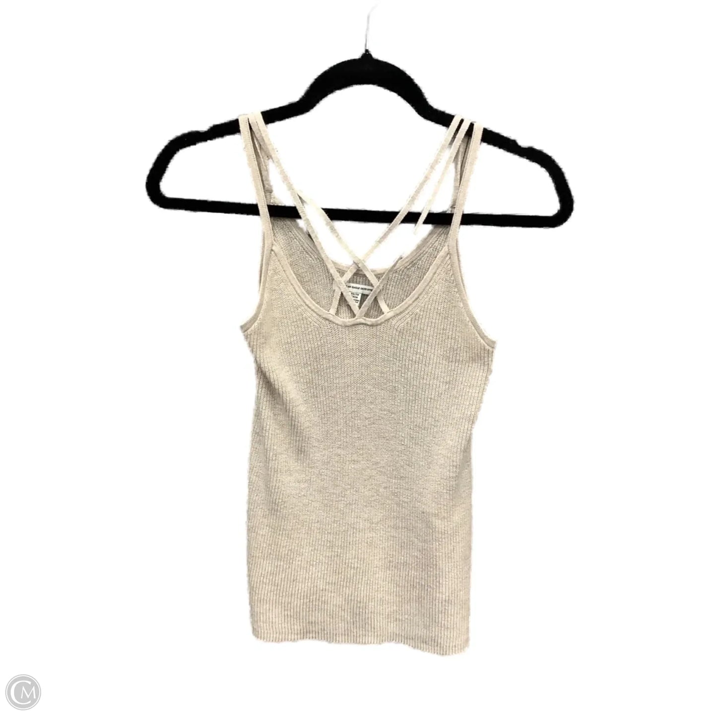 Top Sleeveless By American Eagle In Tan, Size: Xs