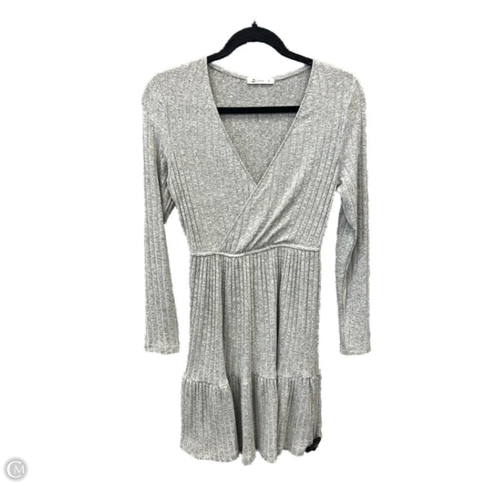 Dress Casual Midi By Cupshe In Grey, Size: Xs