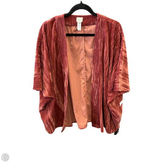 Kimono By A New Day In Red, Size: Osfm