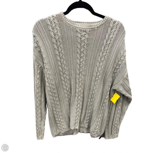 Sweater By Eddie Bauer In Green, Size: M