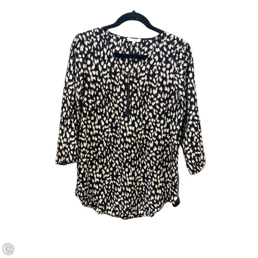 Top Long Sleeve By Maurices In Black, Size: S