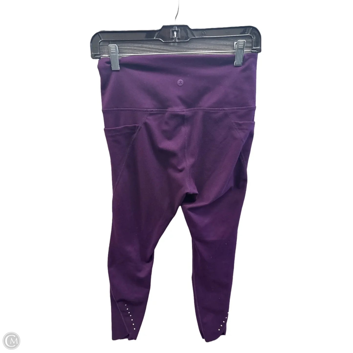 Athletic Leggings By Danskin In Purple, Size: Sp