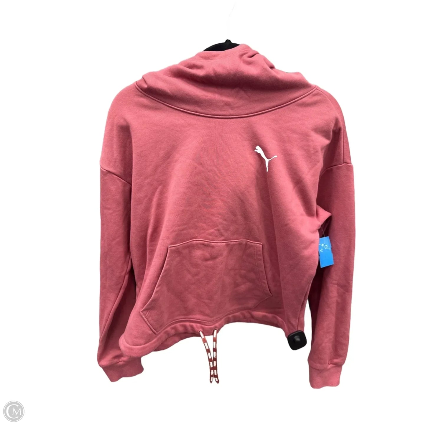 Sweatshirt Hoodie By Puma In Red, Size: S