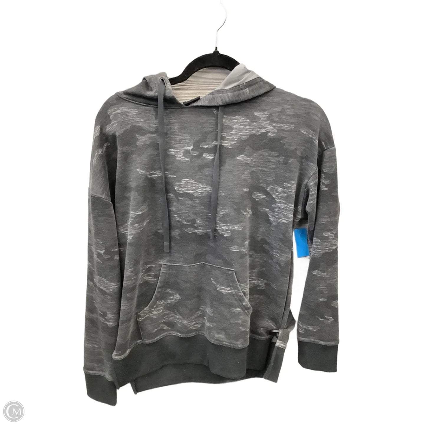 Athletic Sweatshirt Hoodie By Athletic Works In Grey, Size: S