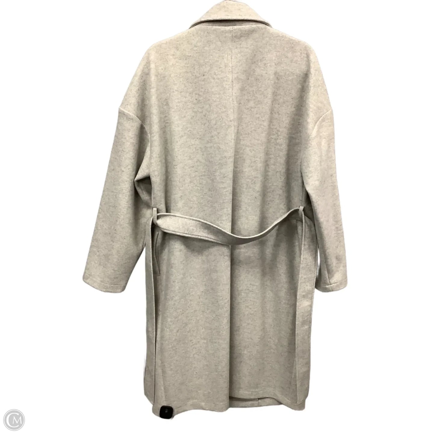 Coat Trench Coat By Joie In Grey, Size: L