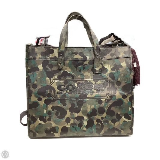 Tote Designer By Coach, Size: Large