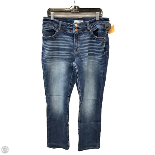 Jeans Skinny By Bke In Blue Denim, Size: 14