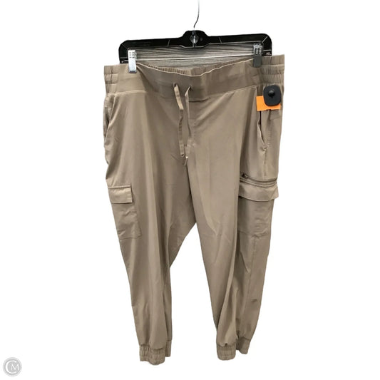 Athletic Pants By All In Motion In Brown, Size: Xl
