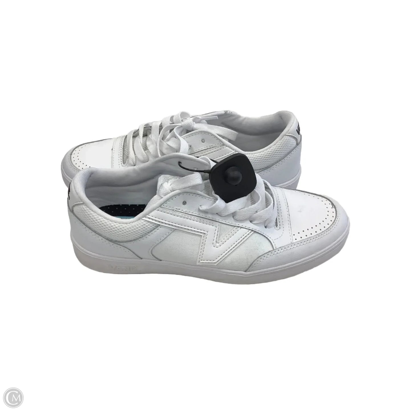 Shoes Sneakers By Vans In White, Size: 8.5
