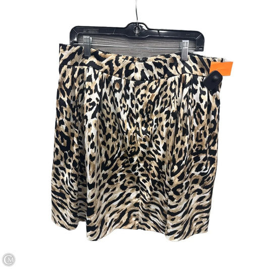 Skirt Midi By White House Black Market In Animal Print, Size: 14