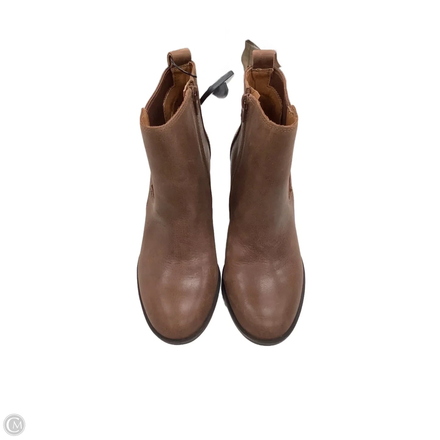 Boots Ankle Heels By Lucky Brand In Brown, Size: 7