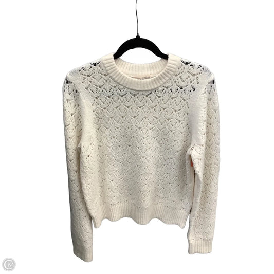 Sweater By Universal Thread In White, Size: L