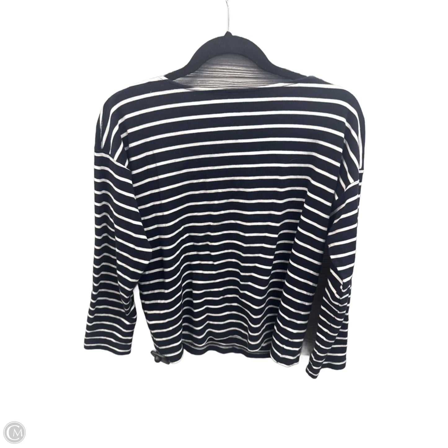 Top Long Sleeve By Logg In Striped Pattern, Size: M