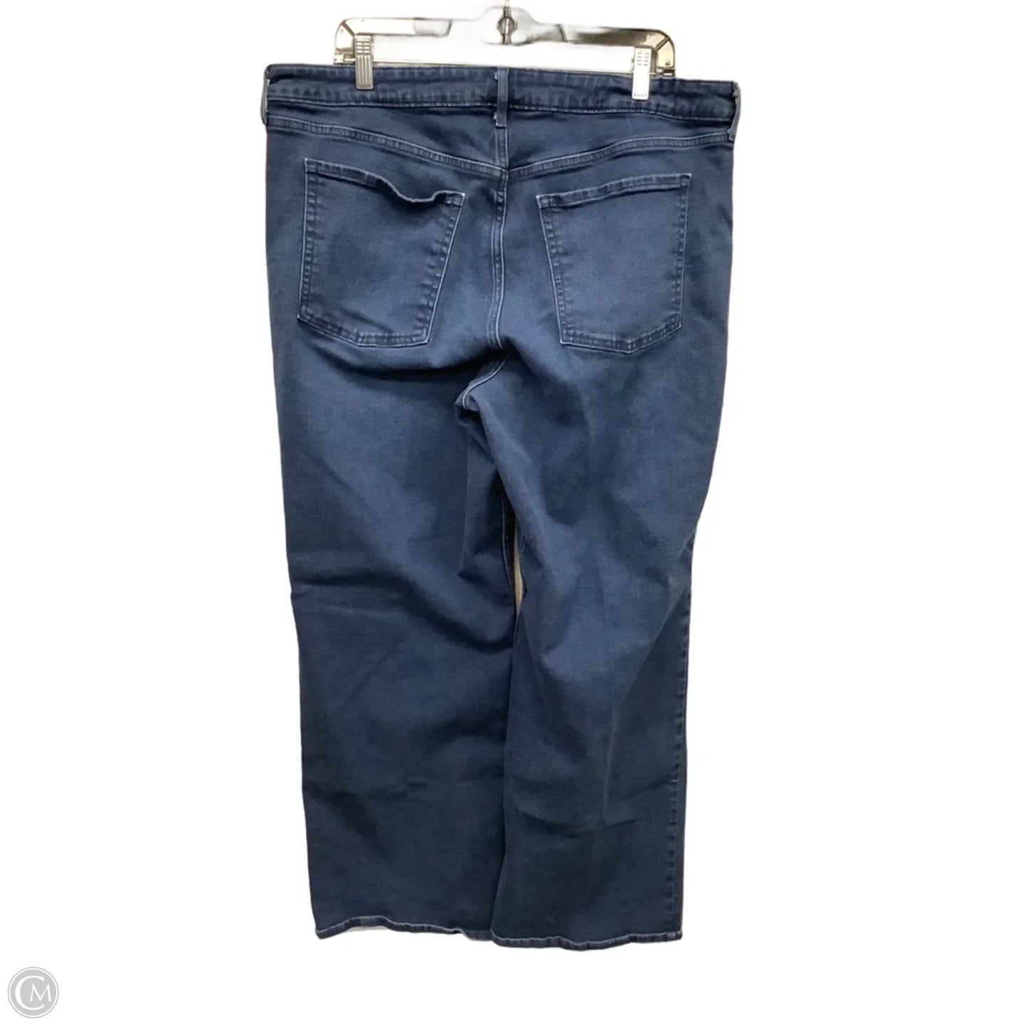 Jeans Wide Leg By Old Navy In Blue Denim, Size: 18