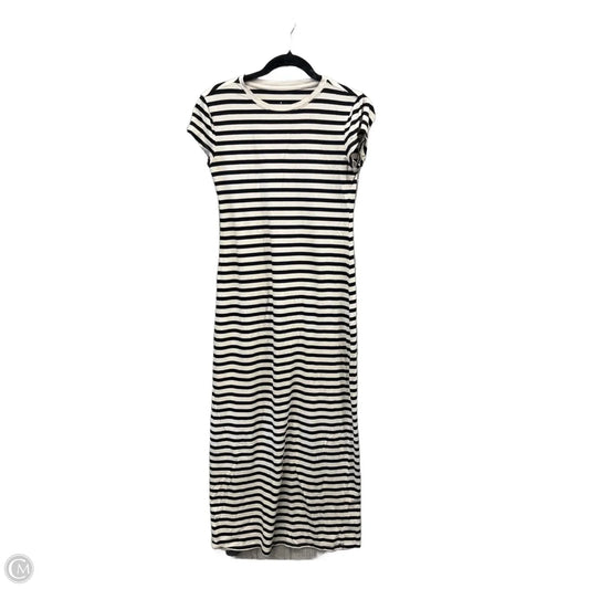 Dress Casual Maxi By A New Day In Striped Pattern, Size: S