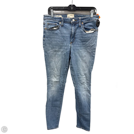 Jeans Skinny By Universal Thread In Blue Denim, Size: 12