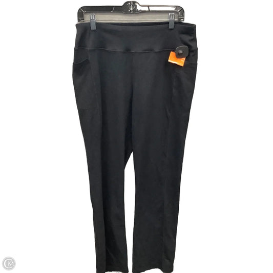 Athletic Leggings By Skechers In Black, Size: Xl