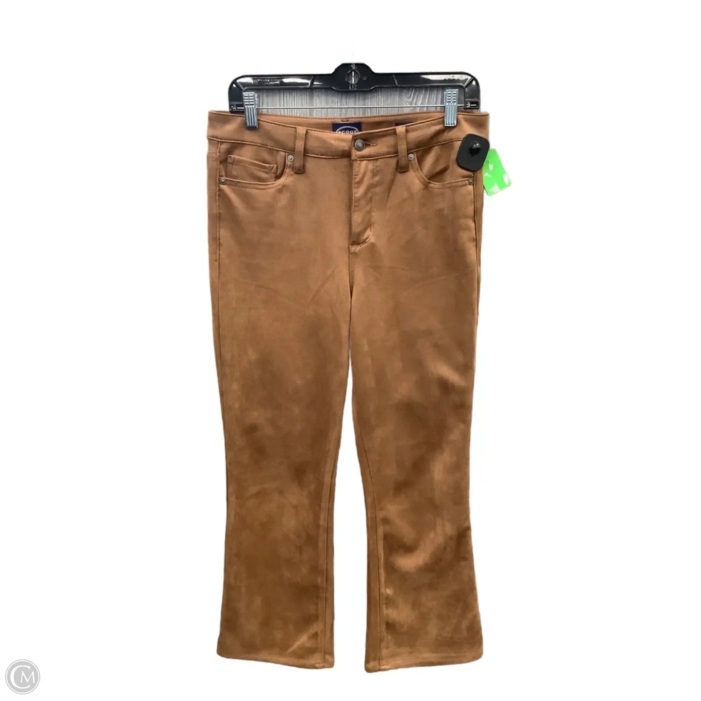 Jeans Flared By Scoop In Brown, Size: 8