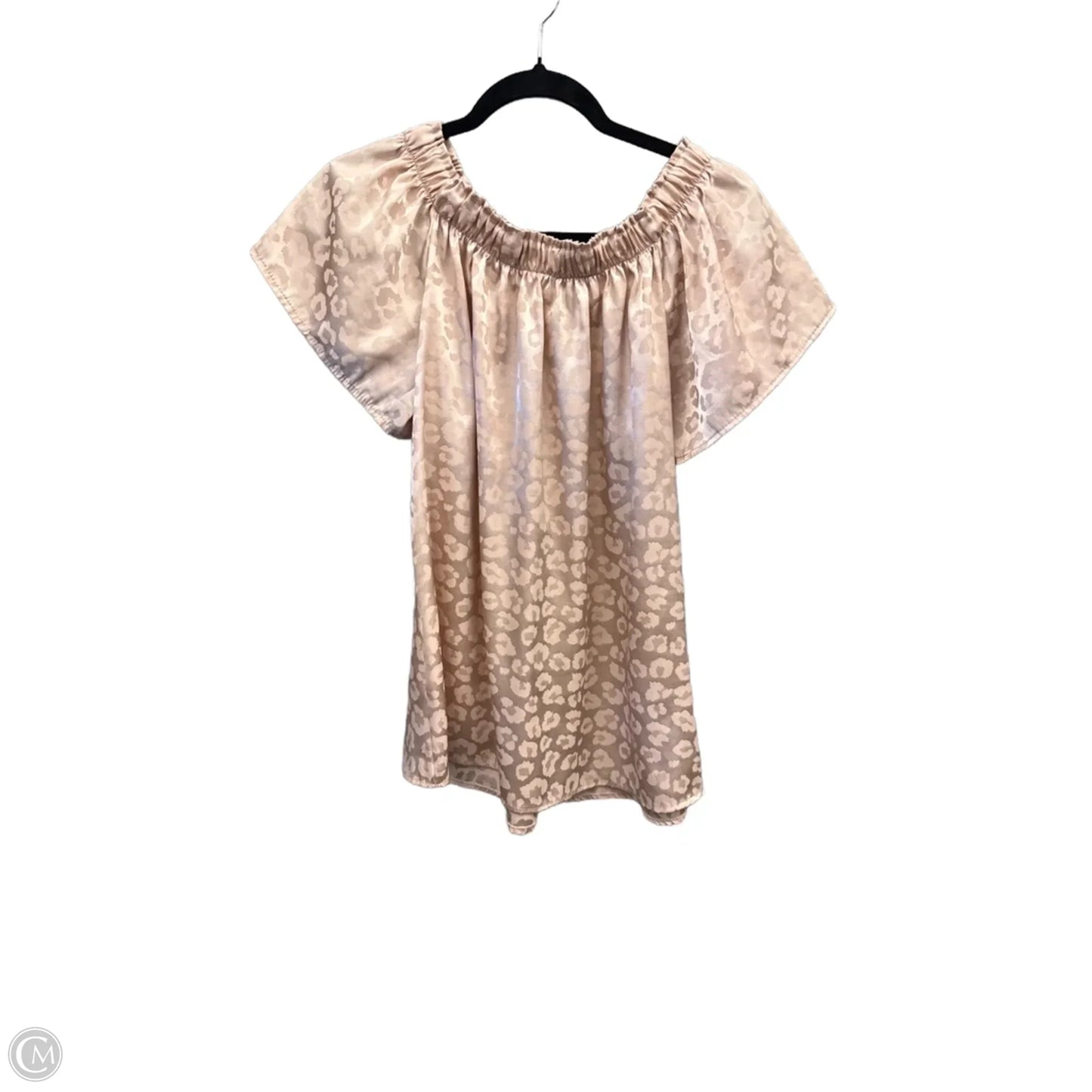 Top Short Sleeve By Clothes Mentor In Pink, Size: L
