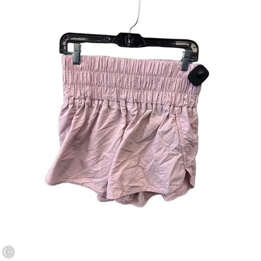 Athletic Shorts By Zenana In Purple, Size: L