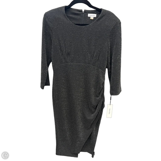 Dress Party Long By Calvin Klein In Black, Size: M
