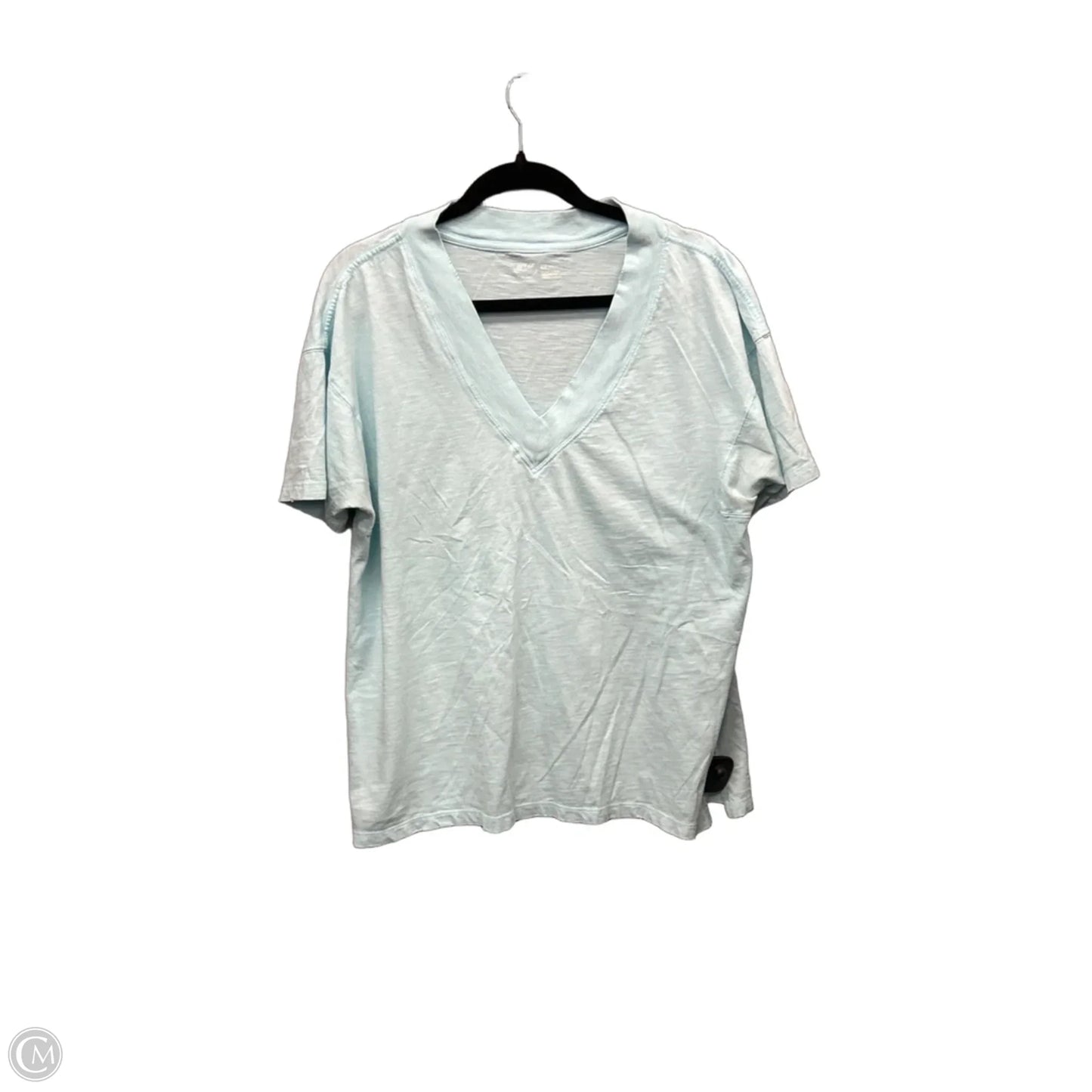 Top Short Sleeve By Aerie In Blue, Size: Sp