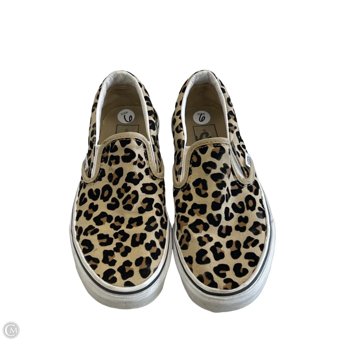 Shoes Sneakers By Vans In Animal Print, Size: 6