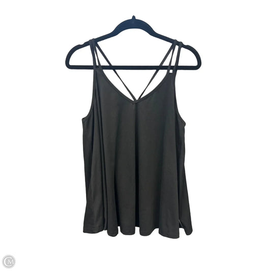 Top Sleeveless By Shein In Black, Size: 2x
